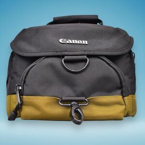 CANON Camera Deluxe Gadget Waiststrap Bag Camera Bag Black Olive
